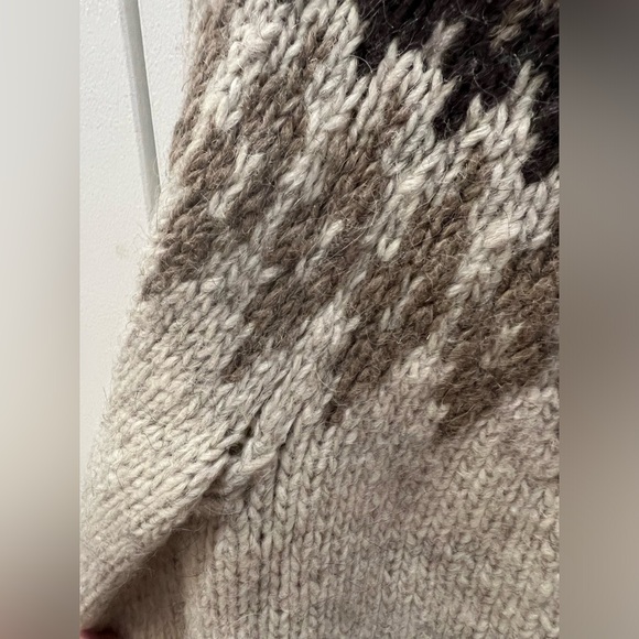Handmade Vintage Fair Isle Cardigan - Picture 3 of 4